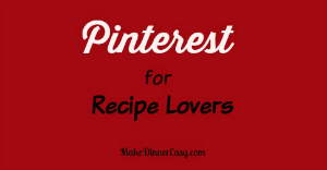 pinterest è per gli amanti delle ricette